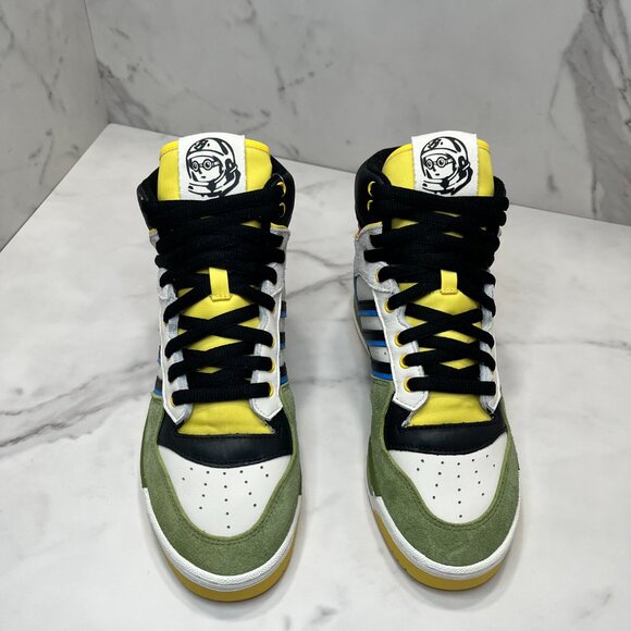 Rare AUTOGRAPHED adidas Rivalry Hi Hebru Brantley x BBC Flyboy Mens 6 / Womens 8 main image 8
